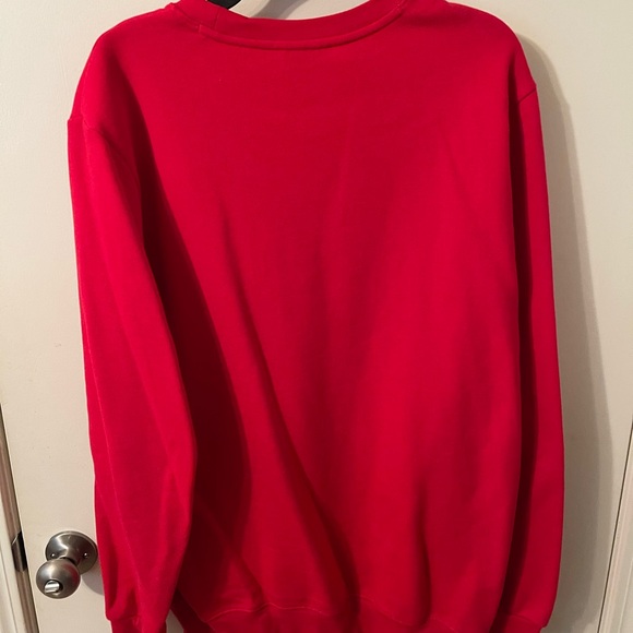 Crooks & Castles Red Crewneck Sweater - Picture 2 of 3